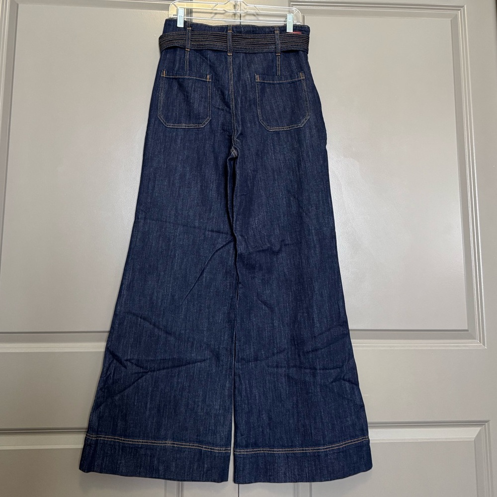 NWOT Anthropologie Pilcro Ultra High-Rise Wide-Leg Jeans - Picture 6 of 12